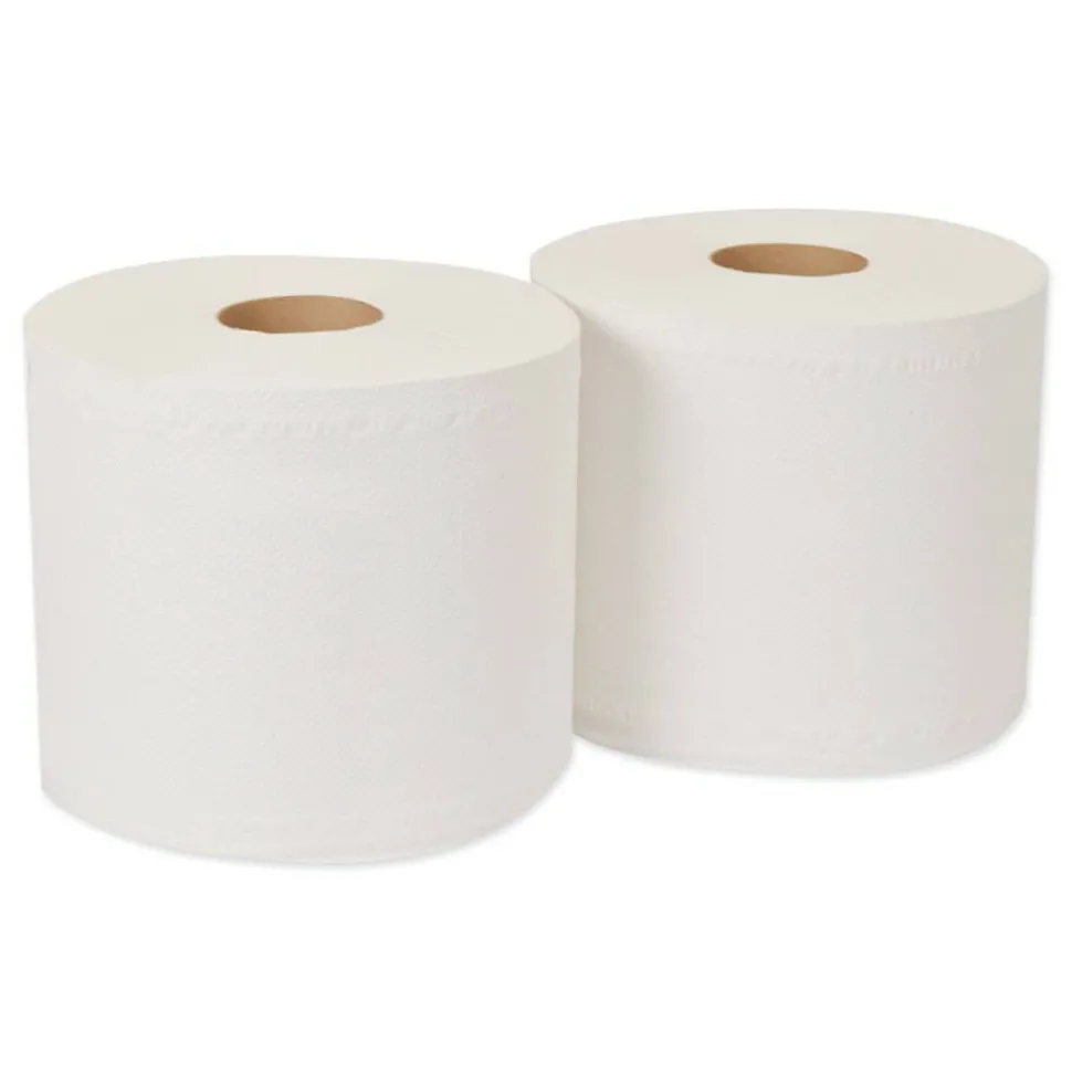 Tork Paper Wiper, Centerfeed, 2-Ply, 9 x 13, White, 800/Roll, 2 Rolls/Carton