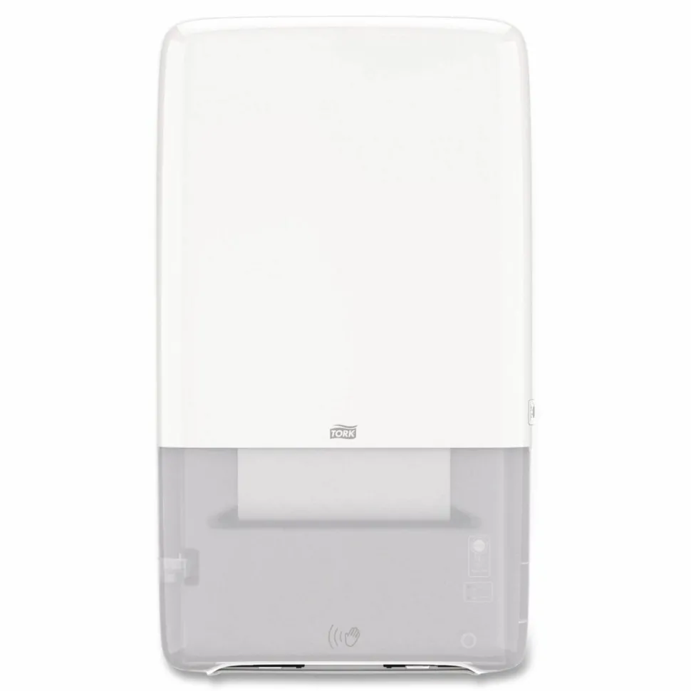 Tork PeakServe Automatic Continuous Paper Hand Towel Dispenser, 14.47 x 4.04 x 25.15, White