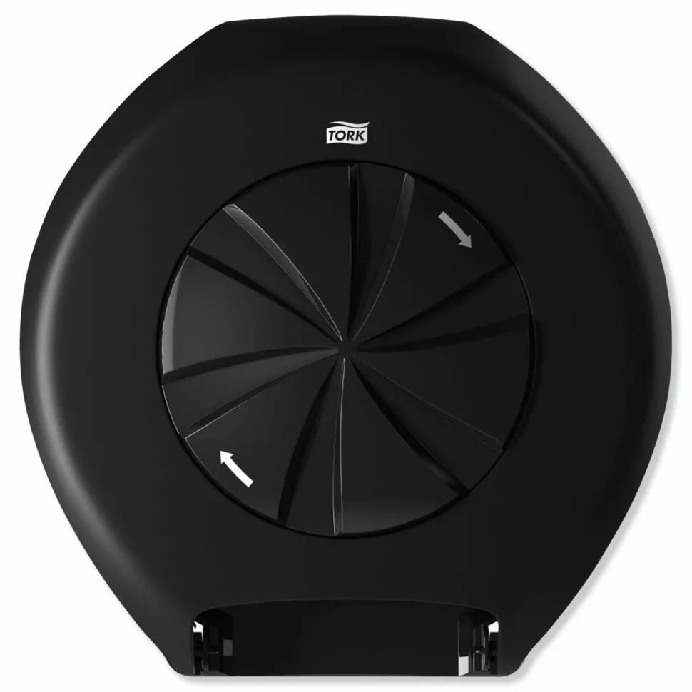 Tork 3 Roll Bath Tissue Roll Dispenser for OptiCore, 14.12 x 6.31 x 14.56, Black