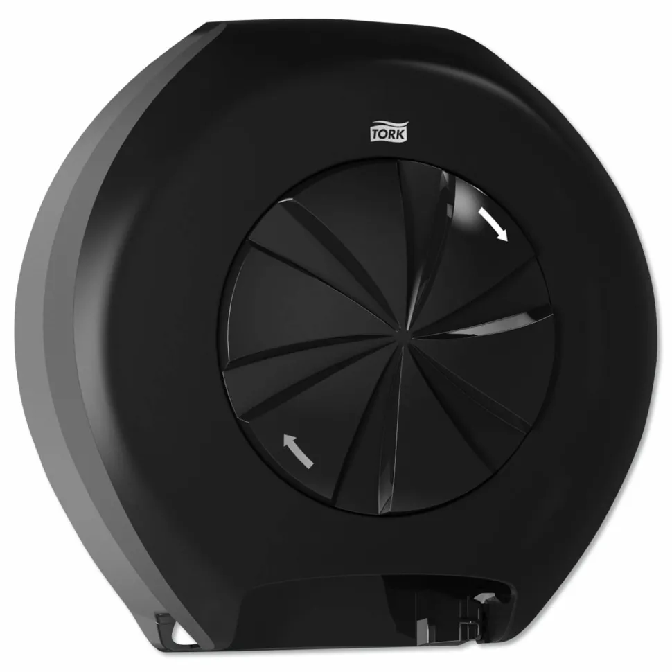 Tork 3 Roll Bath Tissue Roll Dispenser for OptiCore, 14.12 x 6.31 x 14.56, Black