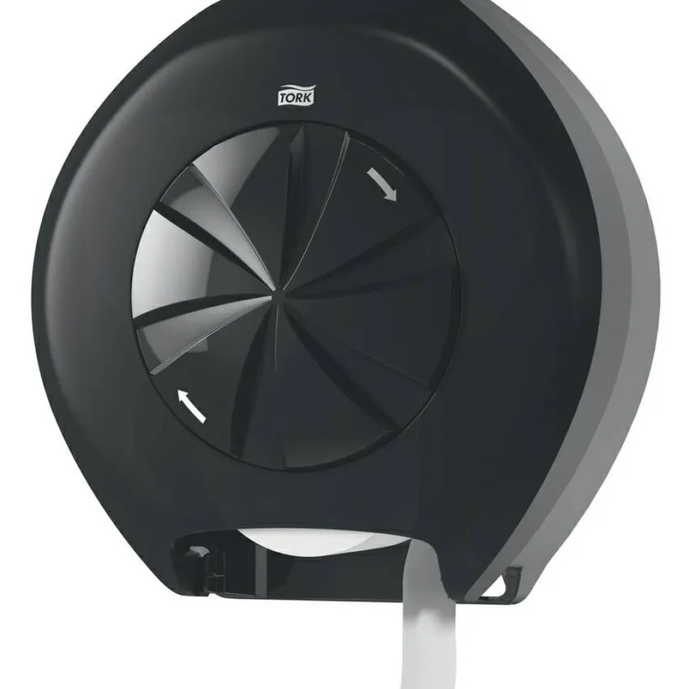 Tork 3 Roll Bath Tissue Roll Dispenser for OptiCore, 14.12 x 6.31 x 14.56, Black