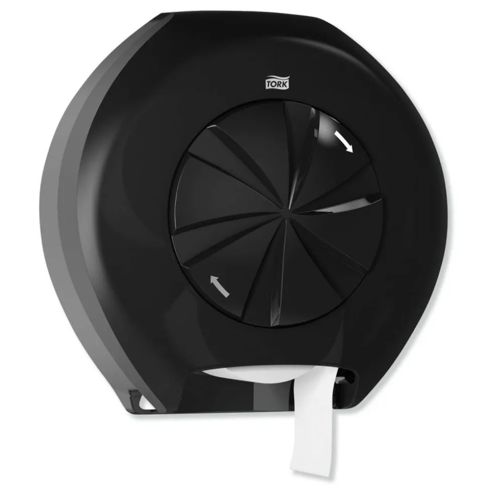 Tork 3 Roll Bath Tissue Roll Dispenser for OptiCore, 14.12 x 6.31 x 14.56, Black