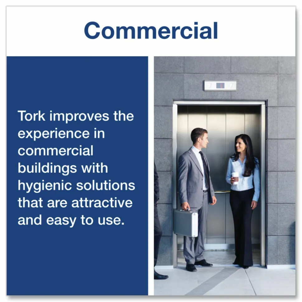 Tork Toilet Seat Cover, Half-Fold, 14.5 x 17, White, 250/Pack, 20 Packs/Carton
