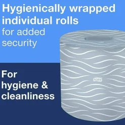 Tork Twin Standard Roll Bath Tissue Dispenser, 7.5 x 7 x 12.75, Smoke
