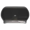 Tork Twin Standard Roll Bath Tissue Dispenser,12.75 x 5.57 x 8.25, Smoke