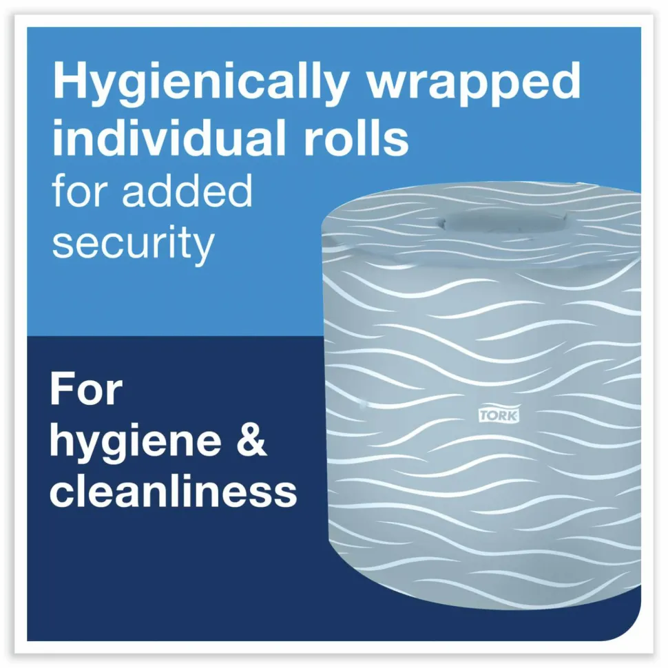 Tork Twin Standard Roll Bath Tissue Dispenser,12.75 x 5.57 x 8.25, Smoke
