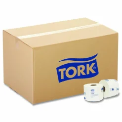 Tork Universal Bath Tissue Roll with OptiCore, Septic Safe, 2-Ply, White, 865 Sheets/Roll, 36 Rolls/Carton