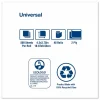 Tork Universal Bath Tissue, Septic Safe, 2-Ply, White, 500 Sheets/Roll, 48 Rolls/Carton