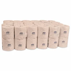 Tork Universal Bath Tissue, Septic Safe, 2-Ply, White, 500 Sheets/Roll, 48 Rolls/Carton