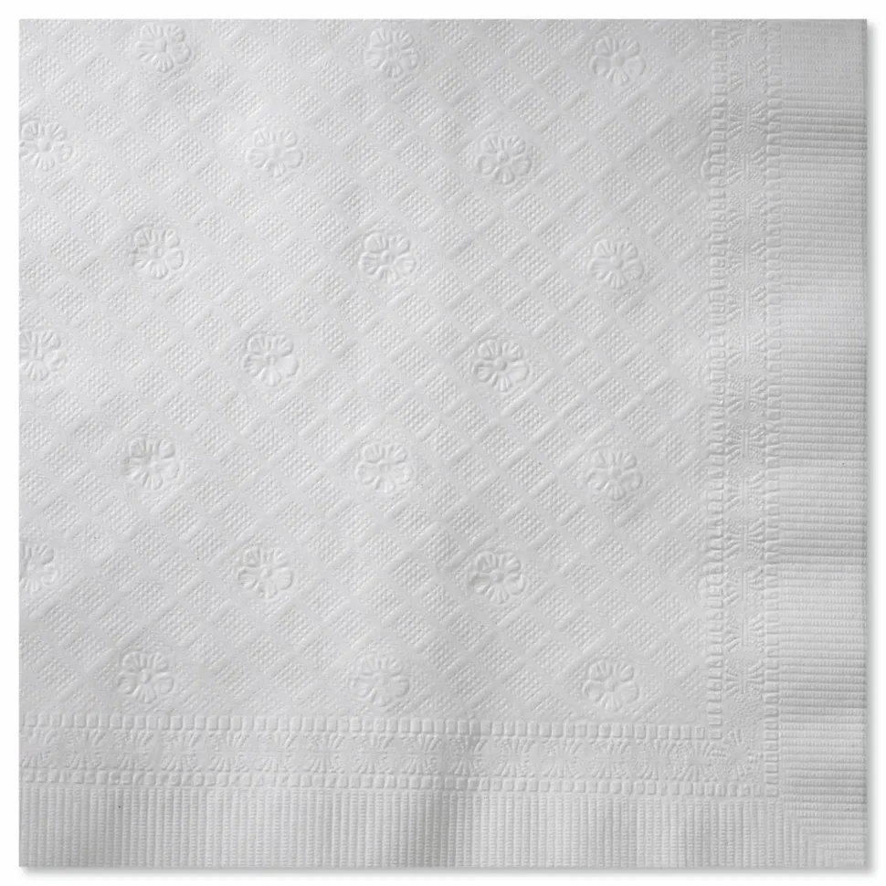 Tork Universal Dinner Napkins, 1-Ply, 17 x 17, 1/4 Fold, White, 4008/Carton