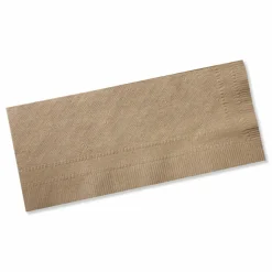 Tork Universal Dinner Napkins, 1-Ply, 15 x 17, Natural Brown, 250/Pack, 12 Pack/Carton