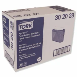 Tork Xpress Countertop Towel Dispenser, 12.68 x 4.56 x 7.92, Black