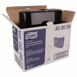 Tork Xpress Countertop Towel Dispenser, 12.68 x 4.56 x 7.92, Black