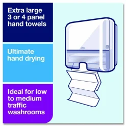 Tork Xpress Mini Multifold Hand Towel Dispenser H2, 11.9 x 4 x 11.6, White