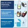 Tork Xpressnap Fit Napkin Dispenser, Tabletop, 4.4 x 5.6 x 6.7, Black