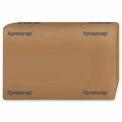 Tork Xpressnap Interfold Dispenser Napkins, 1-Ply, Bag-Pack, 13 x 8.5, Natural, 500/Pack, 12 Packs/Carton