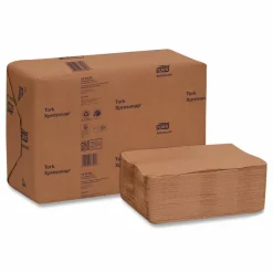 Tork Xpressnap Interfold Dispenser Napkins, 2-Ply, 6.5 x 8.5, Natural, 500/Pack, 12 Packs/Carton