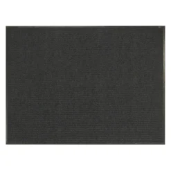 Tough Rib Floor Mat, 3' x 4', Charcoal