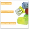 TPG Creations Eisen Pencil Sharpeners, Two-Hole, 1.5 x 1.75, Assorted Colors, 12/Pack