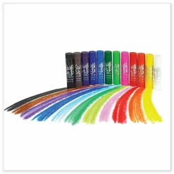 TPG Creations Kwik Stix Tempera Paint Sticks, Regular Size, 0.7
