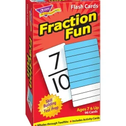 Trend Fraction Fun Flash Cards