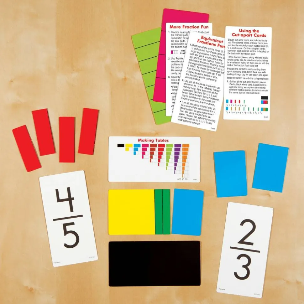 Trend Fraction Fun Flash Cards