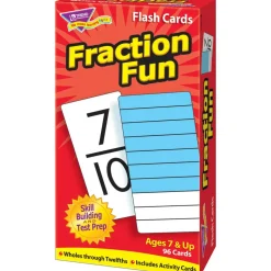 Trend Fraction Fun Flash Cards
