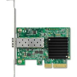 TRENDnet 10 Gigabit PCIe SFP+ Network Adapter, Convert A PCIe Slot Into A 10G SFP+ Slot, Supports 802.1Q, Standard & Low-Profile Brackets Included, Compatible With Windows & Linux, Black, TEG-10GECSFP