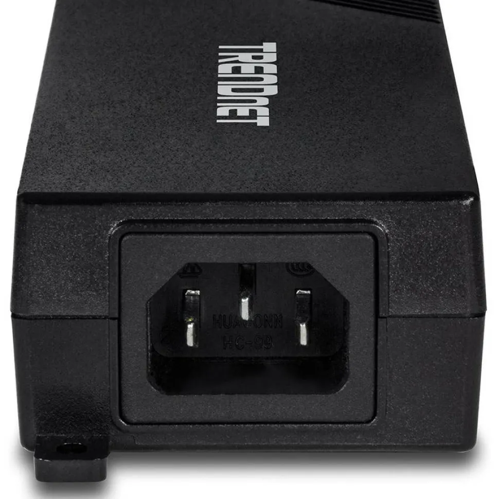 TRENDnet Gigabit Power Over Ethernet Plus Injector, Converts Non-Poe Gigabit To Poe+ Or PoE Gigabit, Supplies PoE (15.4W) Or PoE+ (30W) Power Network Distances Up To 100M (328 ft.), Black, TPE-115GI