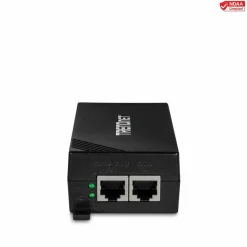 TRENDnet Gigabit Power Over Ethernet Plus Injector, Converts Non-Poe Gigabit To Poe+ Or PoE Gigabit, Supplies PoE (15.4W) Or PoE+ (30W) Power Network Distances Up To 100M (328 ft.), Black, TPE-115GI