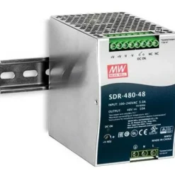 TRENDnet 480W, 48V DC, 10A AC to DC DIN-Rail Power Supply with PFC Function, TI-S48048