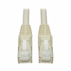 Tripp Lite by Eaton Cat6 Gigabit Snagless Molded (UTP) Ethernet Cable (RJ45 M/M) PoE White 3 ft. (0.91 m)