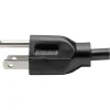Tripp Lite by Eaton Desktop Computer AC Power Cable NEMA 5-15P to C13 - 10A 125V 18 AWG 15 ft. (4.57 m) Black