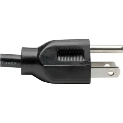 Tripp Lite by Eaton Desktop Computer AC Power Cable NEMA 5-15P to C13 - 10A 125V 18 AWG 15 ft. (4.57 m) Black