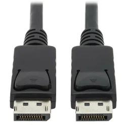 Tripp Lite by Eaton DisplayPort Cable with Latching Connectors 4K 60 Hz (M/M) Black 6 ft. (1.83 m)