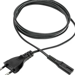 Tripp Lite by Eaton European Computer Power Cord C7 to Schuko 2.5A 250V 18 AWG 6 ft. (1.83 m) Black