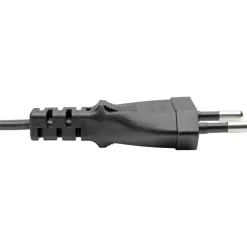 Tripp Lite by Eaton European Computer Power Cord C7 to Schuko 2.5A 250V 18 AWG 6 ft. (1.83 m) Black