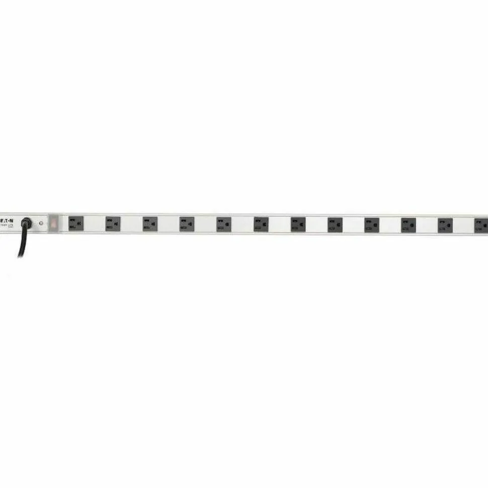 Tripp Lite by Eaton 12-Outlet Vertical Power Strip 120V 15A 15 ft. (4.57 m) Cord 5-15P 36 in.