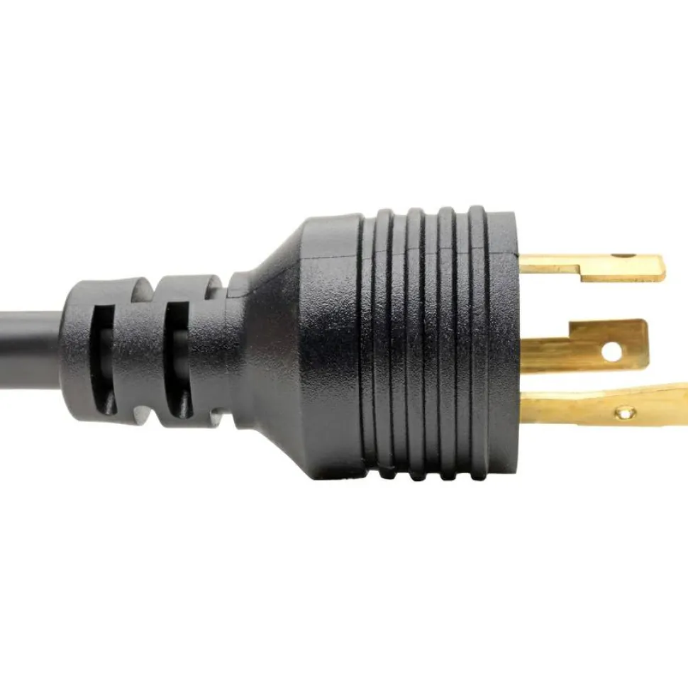Tripp Lite by Eaton Power Cord Adapter NEMA L5-20P to NEMA 5-15R - Heavy-Duty 20A 125V 12 AWG 6-in. (15.24 cm) Black