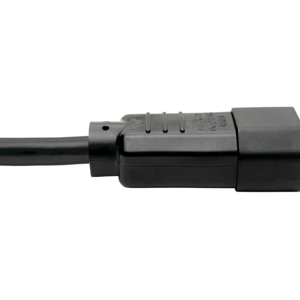 Tripp Lite by Eaton Power Cord C14 to C15 - Heavy-Duty 15A 250V 14 AWG 3 ft. (0.91 m) Black