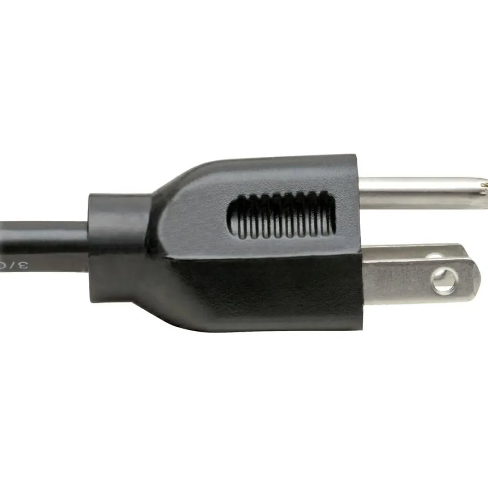 Tripp Lite by Eaton Power Cord Splitter C14 to 2xC13 PDU Style - 10A 250V 18 AWG 18-in. (45.72 cm) Black