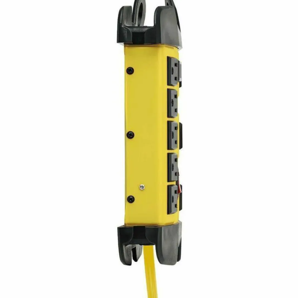 Tripp Lite by Eaton Power It! 8-Outlet Safety Power Strip 15 ft. (4.57 m) Cord Hang Holes Cord Wrap Outlet Covers