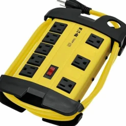 Tripp Lite by Eaton Power It! 8-Outlet Safety Power Strip 15 ft. (4.57 m) Cord Hang Holes Cord Wrap Outlet Covers