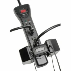 Tripp Lite by Eaton Protect It! 7-Outlet Surge Protector 7 ft. Cord with Right-Angle Plug 2160 Joules Diagnostic LEDs Black Housing