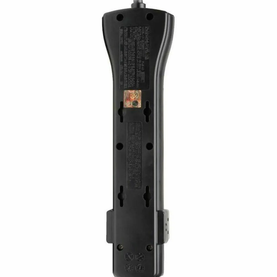 Tripp Lite by Eaton Protect It! 7-Outlet Surge Protector 7 ft. Cord with Right-Angle Plug 2160 Joules Diagnostic LEDs Black Housing