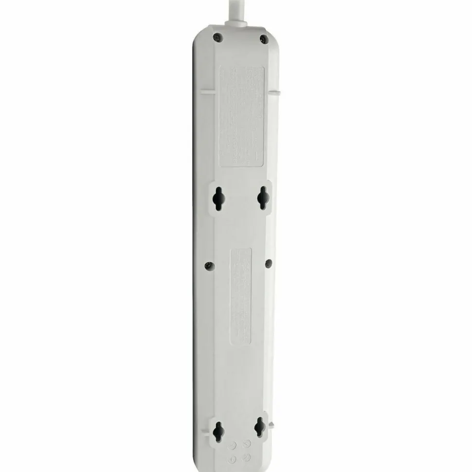 Tripp Lite by Eaton Protect It! 7-Outlet Surge Protector 6 ft. Cord 1080 Joules Diagnostic LED Light Gray Housing