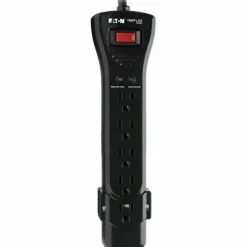 Tripp Lite by Eaton Protect It! 7-Outlet Surge Protector 25 ft. Cord 2160 Joules Black Housing