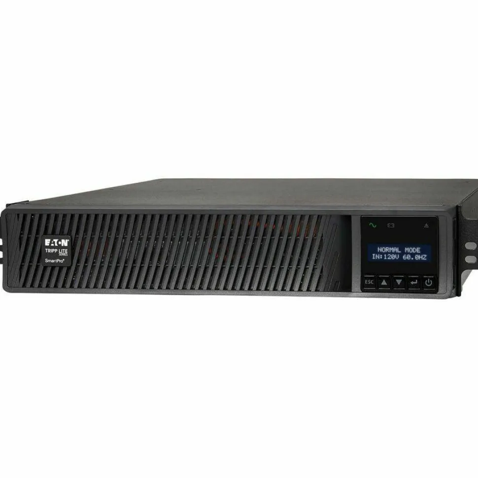 Tripp Lite by Eaton series UPS SmartPro 1950VA 1950W 120V Line-Interactive Sine Wave UPS - 7 Outlets Extended Run Network Card Included LCD USB DB9 ENERGY STAR V2.0 2U Rack/Tower