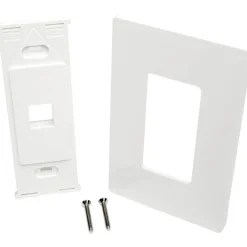 Tripp Lite by Eaton Single-Gang 1-Port Wall Plate Keystone Cat5/6 USB HDMI Dport RCA