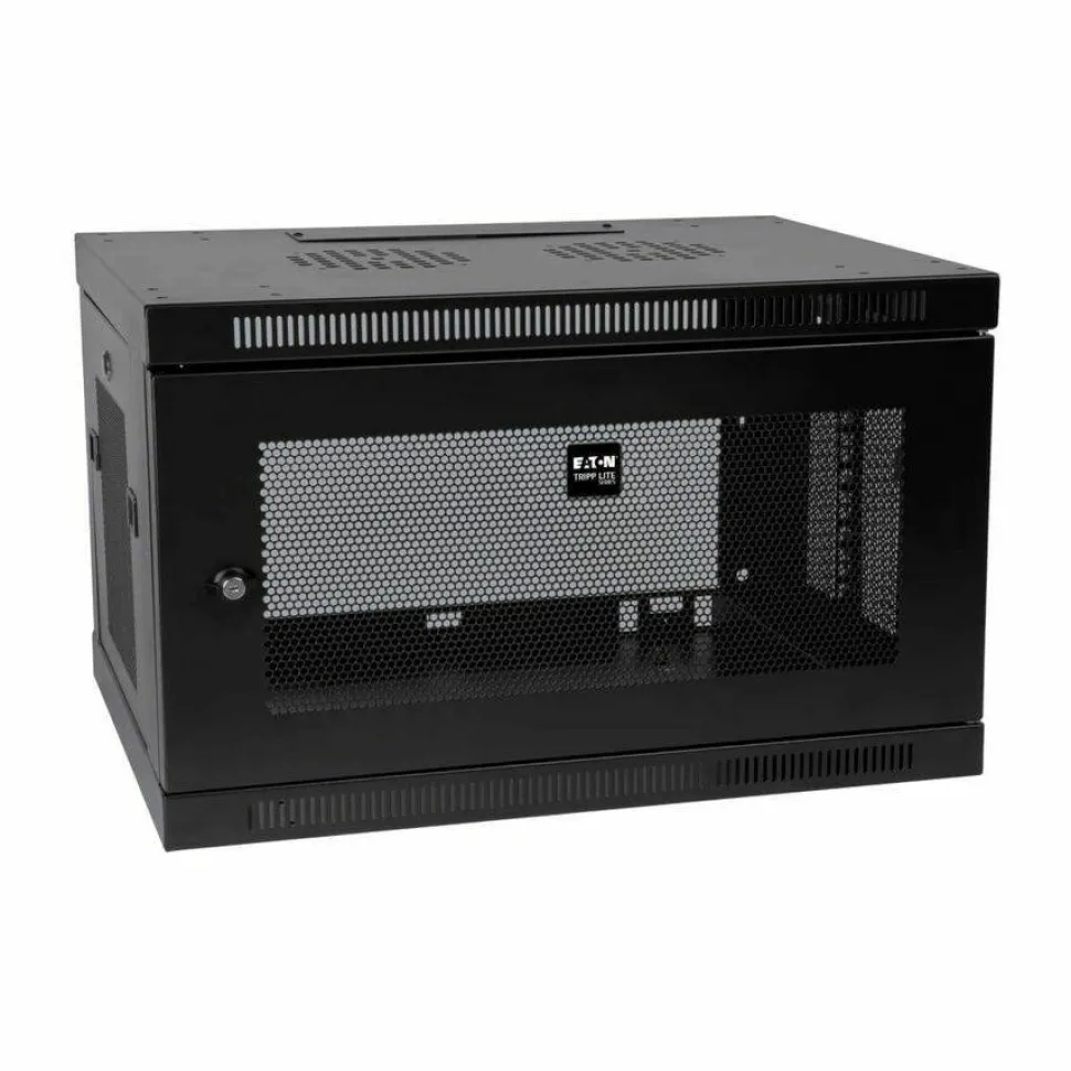 Tripp Lite by Eaton SmartRack 6U Low-Profile Switch-Depth Wall-Mount Mini Rack Enclosure